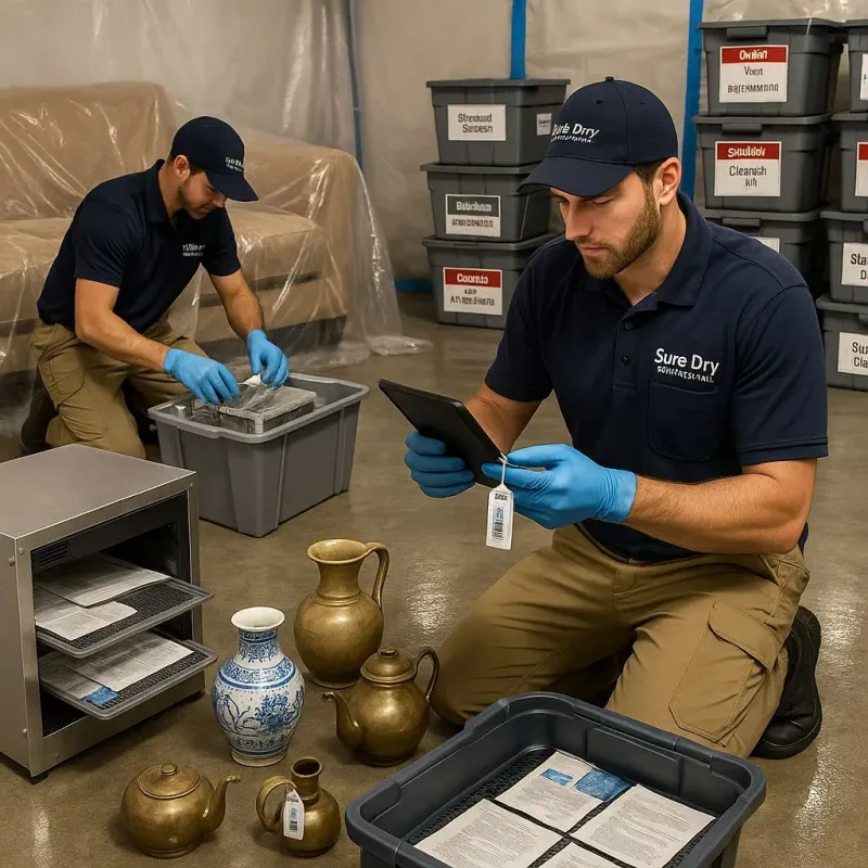 Content Protection and Restoration process in Colfax, LA