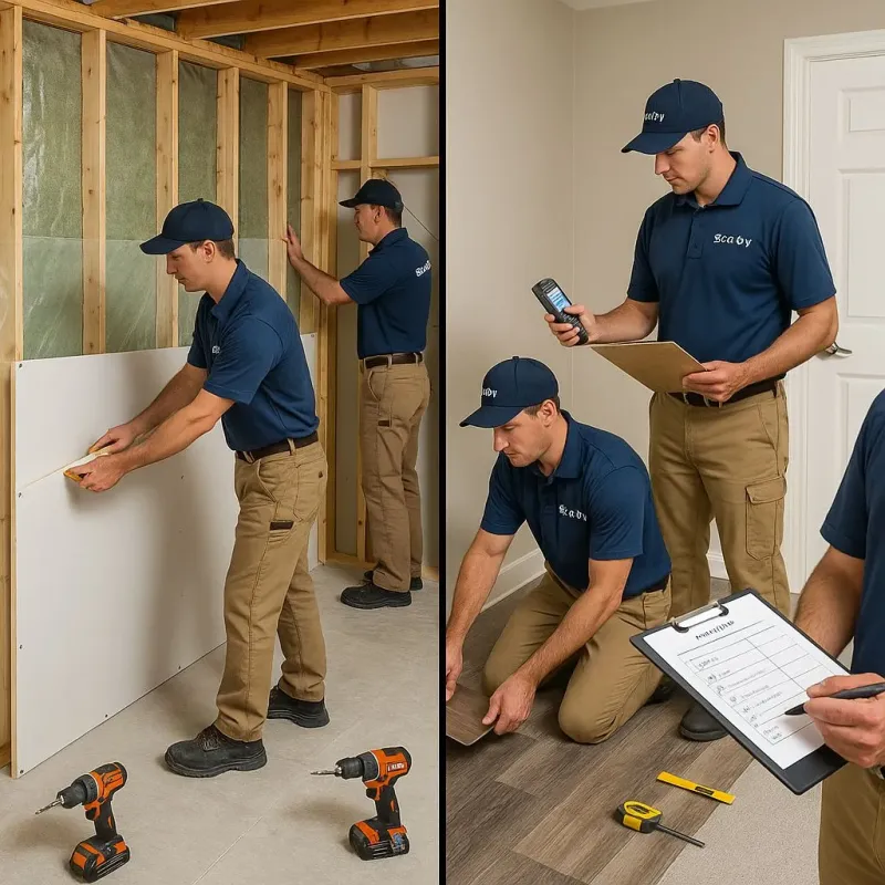 Repairs and Reconstruction process in Colfax, LA