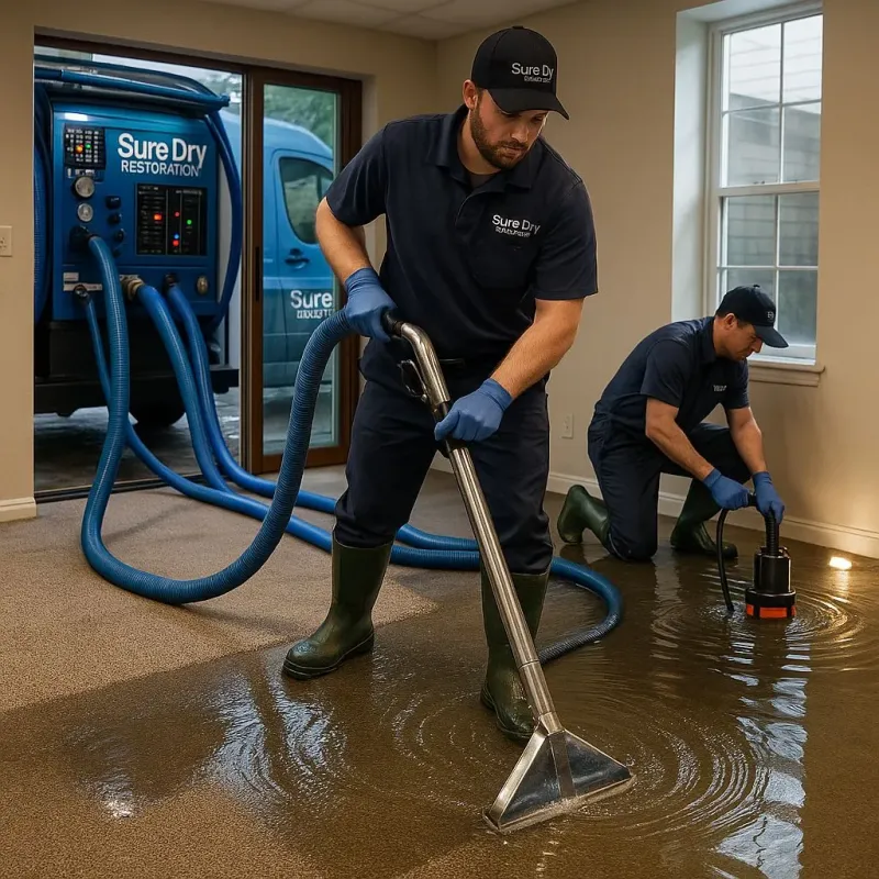 Water Extraction and Removal process in Colfax, LA